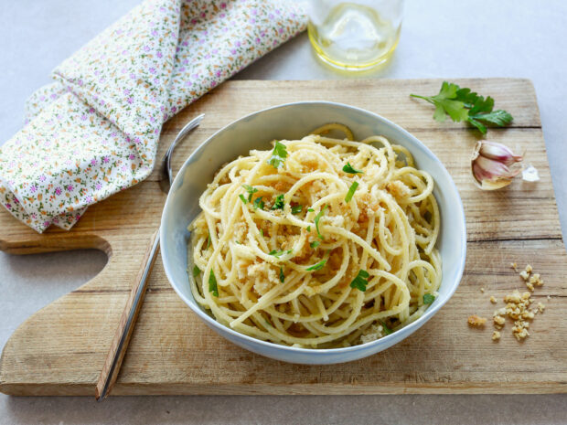 Pasta con la mollica