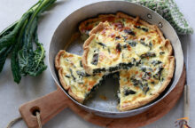 Una ricetta originale con il cavolo nero? Prova questa quiche