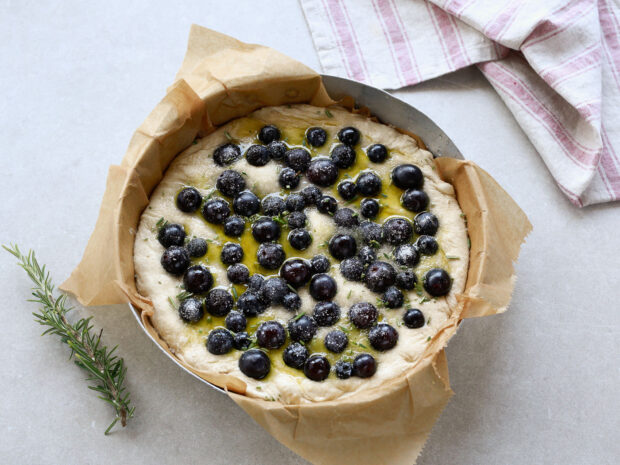 Schiacciata con l'uva