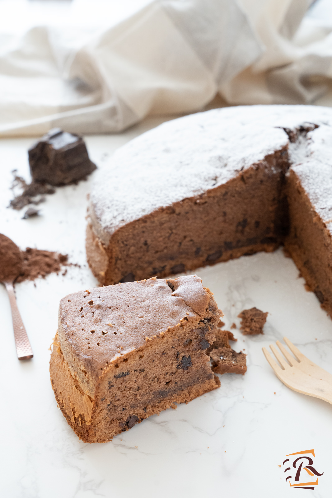 Torta al cioccolato al Montepulciano d'Abruzzo