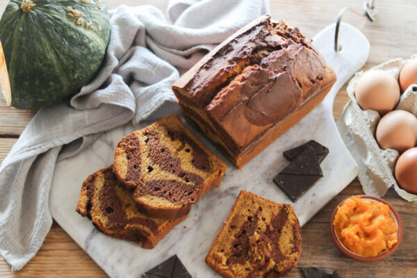 Plumcake alla zucca e cioccolato