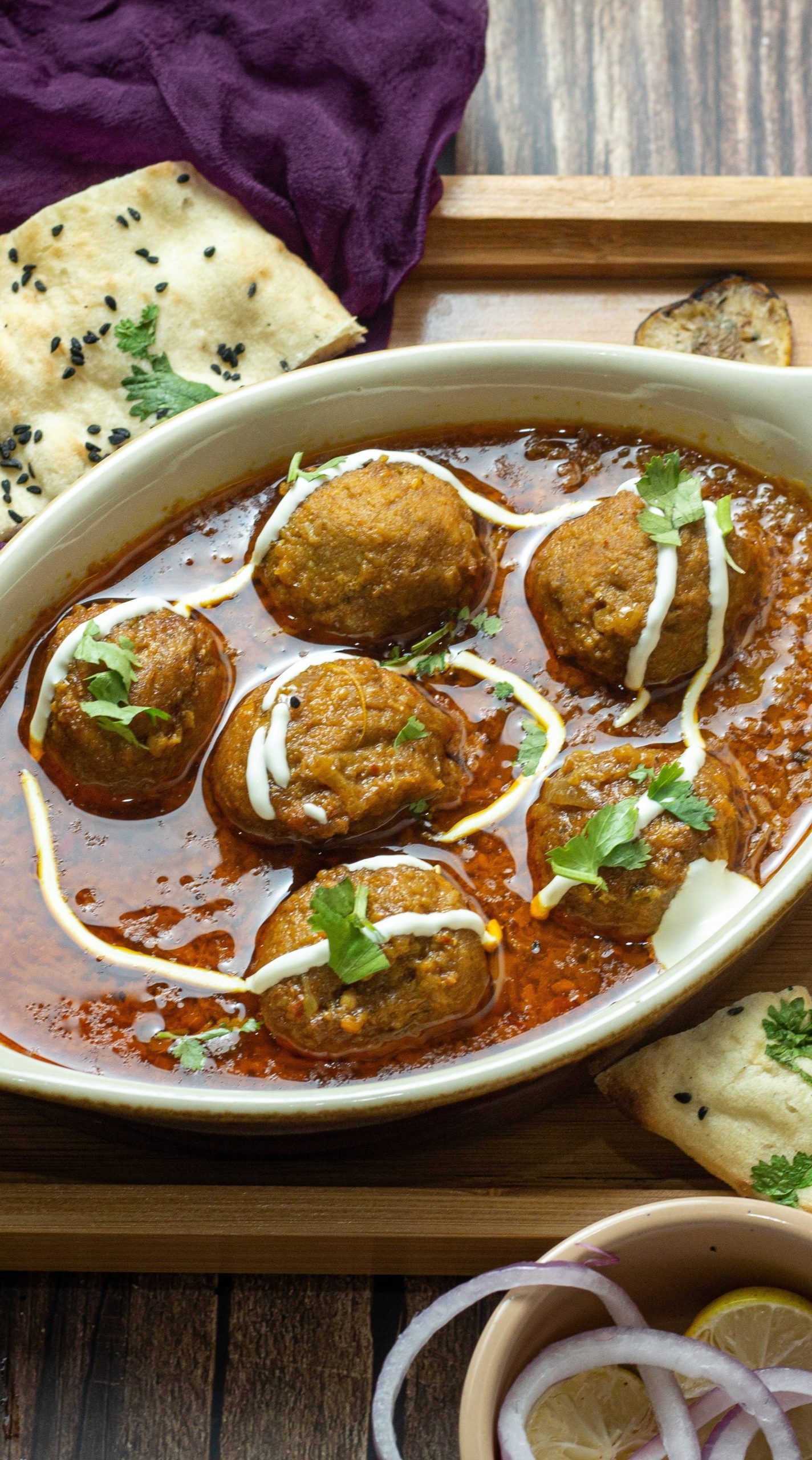 polpette di pollo al curry