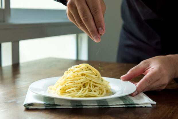 Spaghetti con le vongole fujute