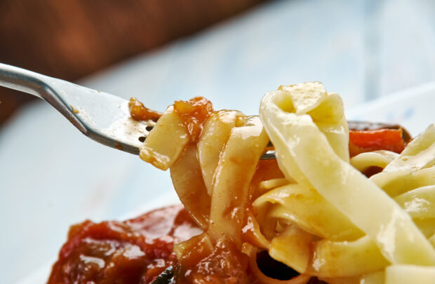 Tagliatelle alle melanzane