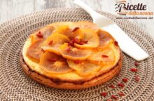 Cheesecake ai cachi