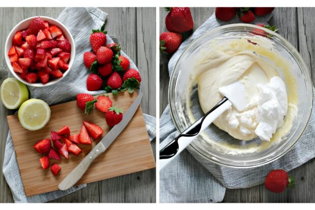 Come preparare tiramisù alle fragole 1