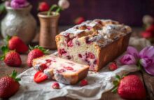 Hai voglia di un dolce alle fragole? Eccone uno goloso e soffice con cui fare colazione e cominciare bene la giornata