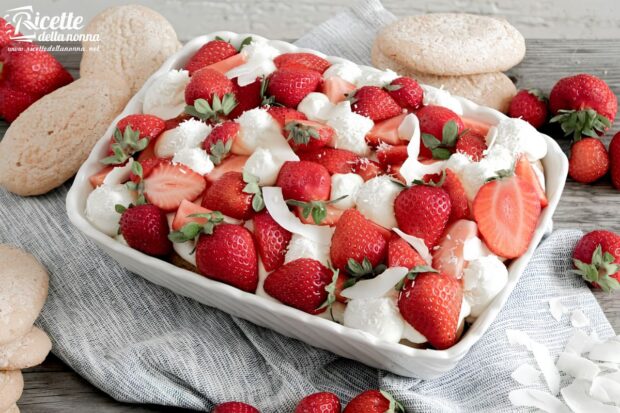 Tiramisù alle fragole