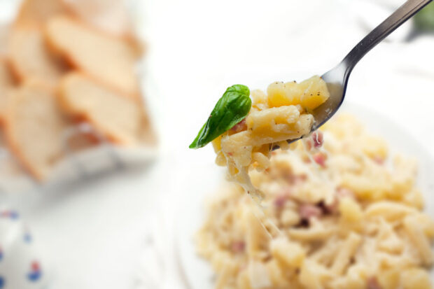 Pasta patate e provola