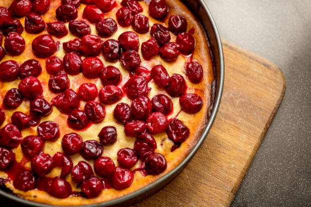 torta ciliegie e mascarpone