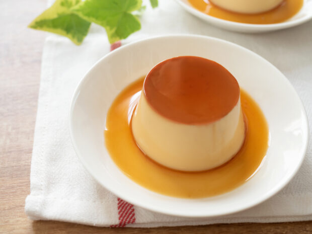 Cremè caramel al latte di riso e lime