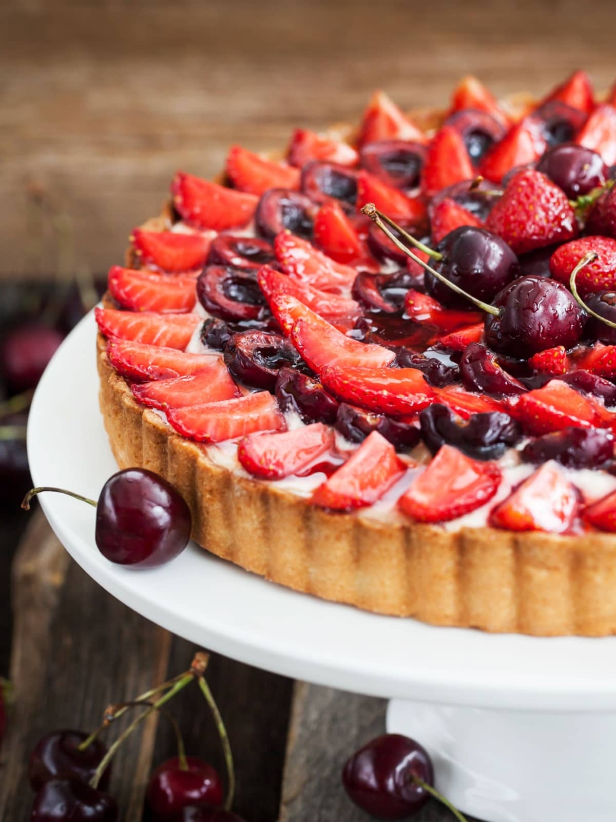 Crostata crema e frutta