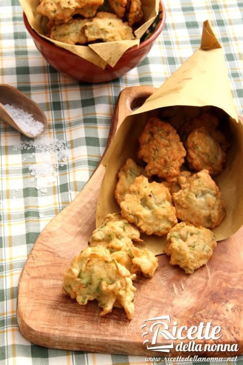 Frittelle di zucchine senza lievito