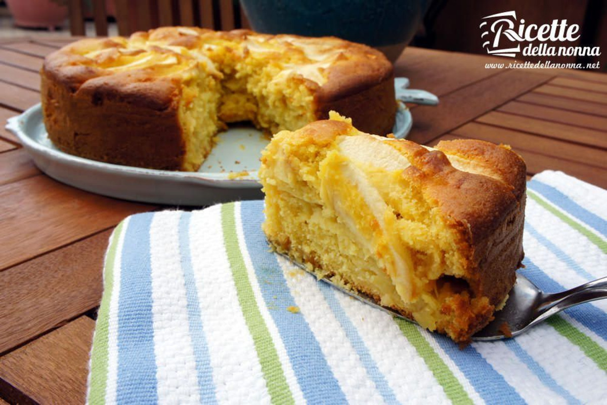 Torta di mele e marmellata di agrumi