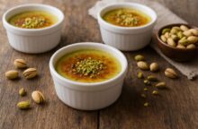 Questa creme brulee al pistacchio sarà la tua prossima ossessione