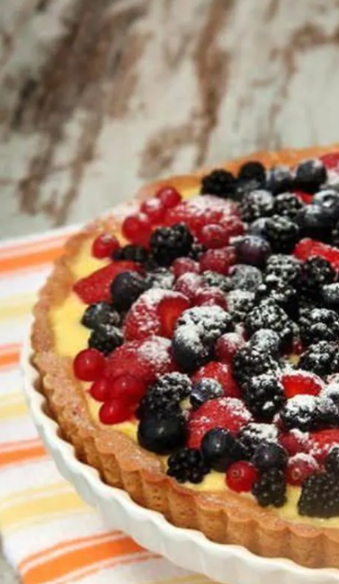 crostata ai frutti di bosco