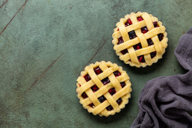 Crostatine alle more selvatiche