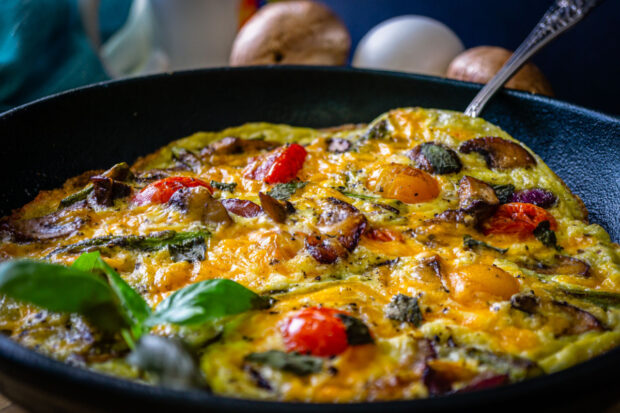 Sformato di verdure di stagione in padella