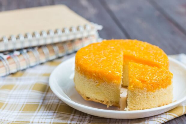 Cheesecake zucca, nocciole e Gran Kinara