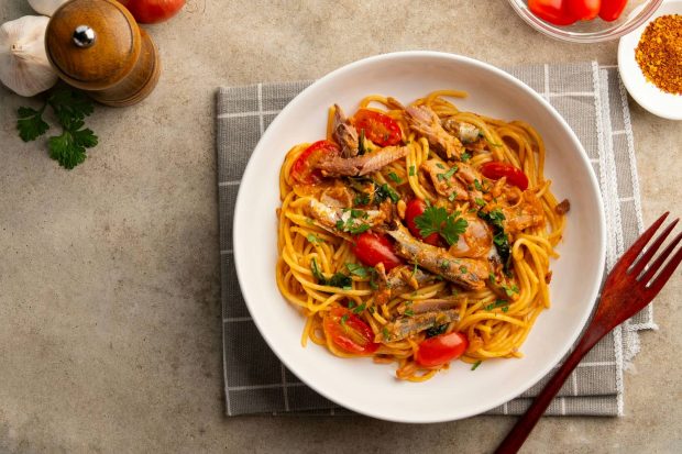 pasta con gallinella di mare