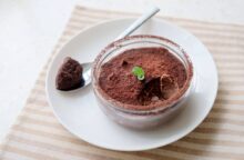 Mousse al cioccolato senza lattosio