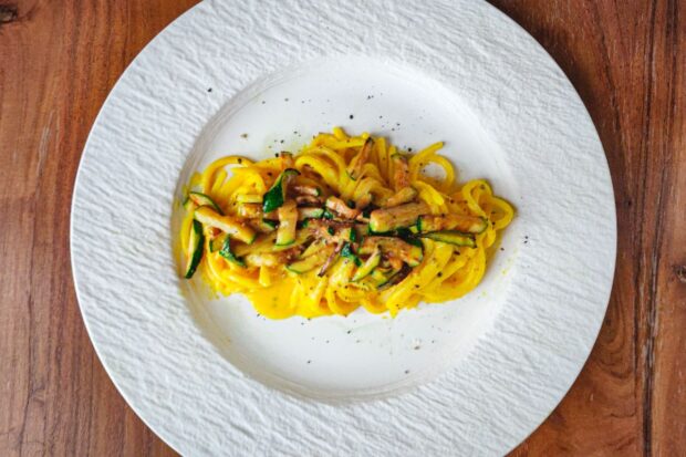 Carbonara di zucchine