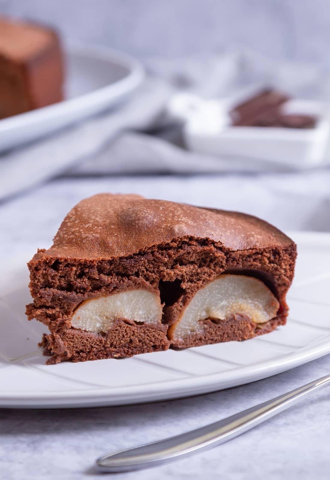 torta pere e cioccolato