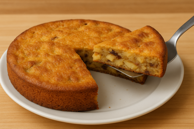 torta pere, noci e cioccolato