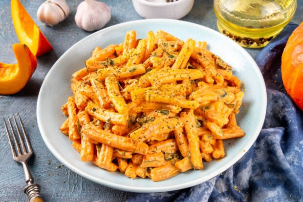 pasta con la zucca e pancetta