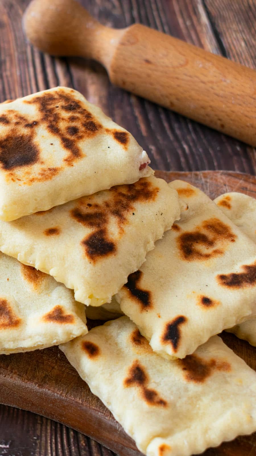 tortelli alla lastra