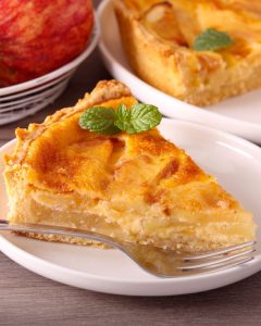 Torta mela e ricotta