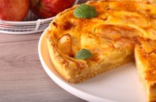 Torta ricotta e mele