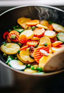 patate carote e zucchine
