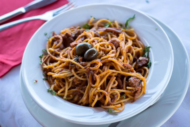 spaghetti alle triglie