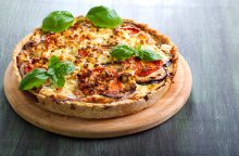 Torta salata di melanzane