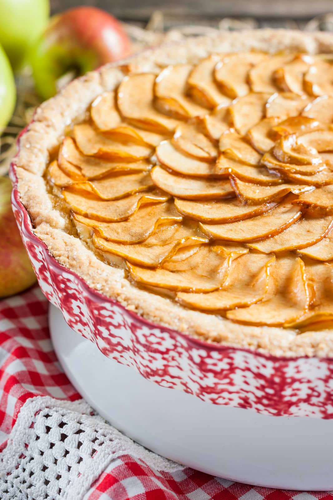 Crostata ricotta e mele