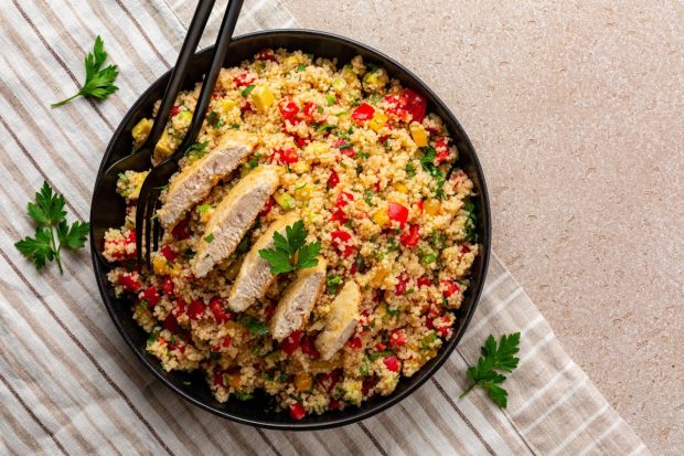 couscous pollo verdure