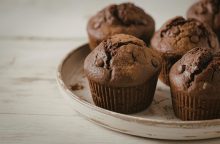 Muffin al cacao in friggitrice ad aria