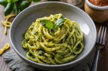 Pasta pesto e pomodorini