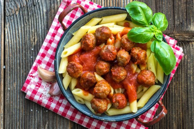 pasta con le polpette
