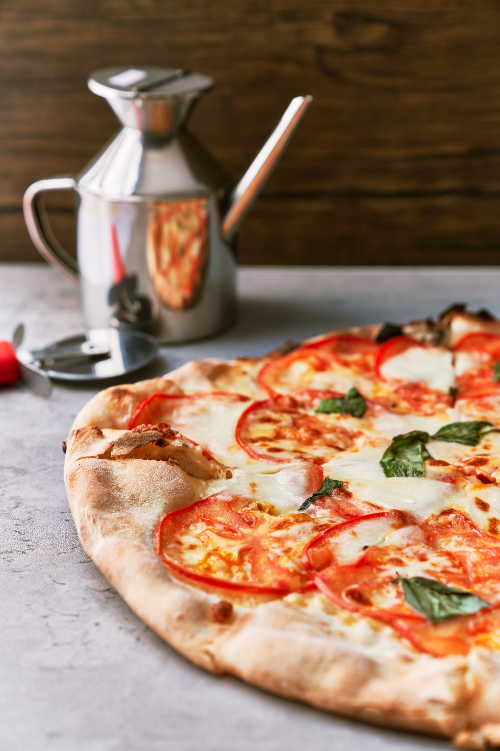 Pizza integrale in teglia