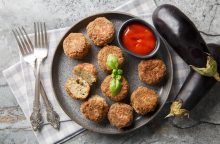 Polpette di melanzane in padella