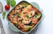 Timballo di pasta con melanzane