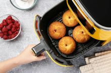 Muffin in friggitrice ad aria