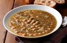 Zuppa di ceci e lenticchie