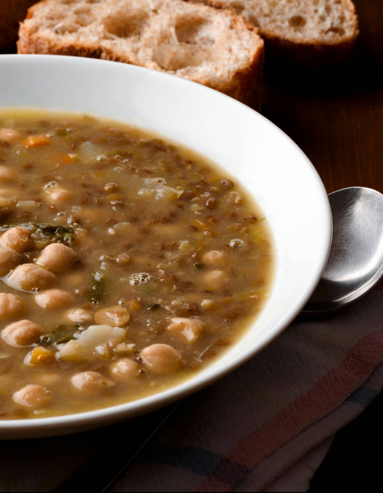 Zuppa di ceci e lenticchie