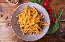 Pasta al pesto di mandorle