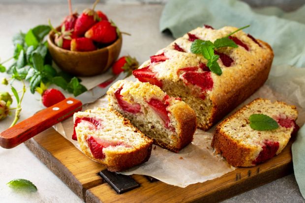 plumcake alle fragole