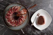 Torta al cioccolato e vino rosso