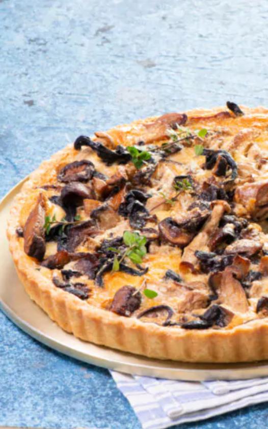 quiche funghi